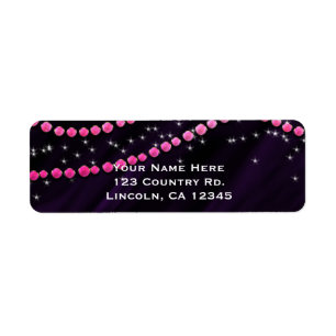 Lila und rosa Diamant-Bling-Glamour-Funkeln