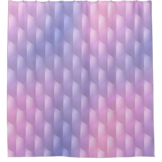 Lila und rosa duschvorhang (Vorderseite)