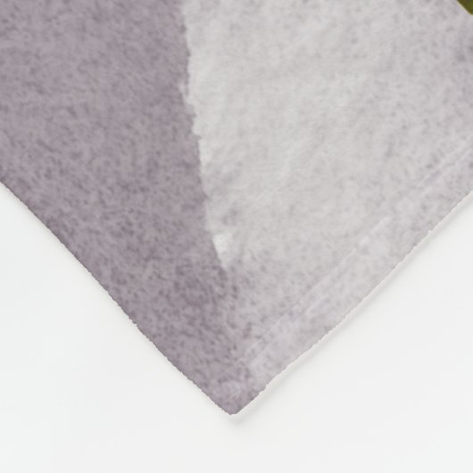 Lila und rosa Farbe Abstrakt Fleecedecke (Ecke)