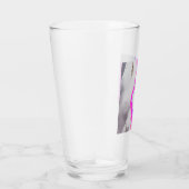 Lila und rosa Farbe Abstrakt Glas (Rechts)