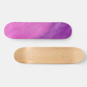 Lila und rosa Farbe Skateboard (Horizontal)