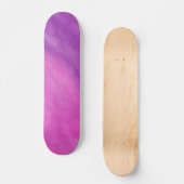 Lila und rosa Farbe Skateboard (Vorderseite)