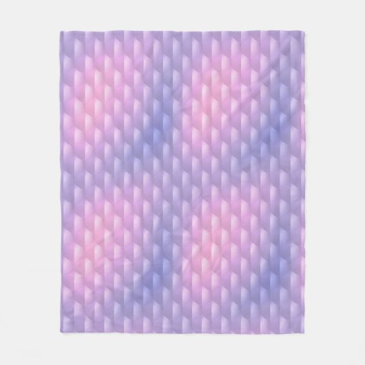 Lila und rosa fleecedecke (Vorderseite)