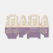 Lila und rosa geschenkschachtel (Ungefaltet)