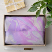 Lila und rosa glänzender Marmor Seidenpapier (Geschenk)