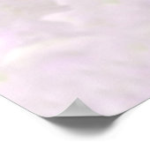 Lila und rosa Heißluftballon Poster (Ecke)