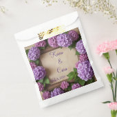 Lila und rosa Hydrangeas Geschenktütchen (Versiegelt)
