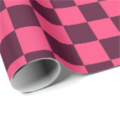 Lila und rosa Karton Geschenkpapier (Rolleneckpunkt)