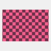 Lila und rosa Karton Geschenkpapier Set (Vorderseite 2)