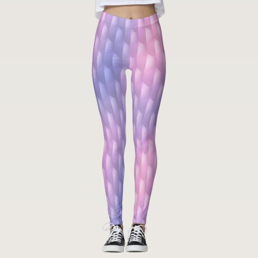 Lila und rosa leggings (Vorderseite)
