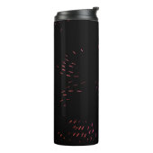 Lila und rosa Lichter Thermosbecher (Nach links gedreht)