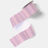 Lila- und Rosa-Linien-Muster Satinband (Rückseite)
