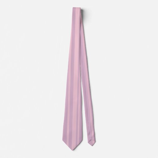 Lila- und Rosa-Linienmuster Krawatte (Vorderseite)