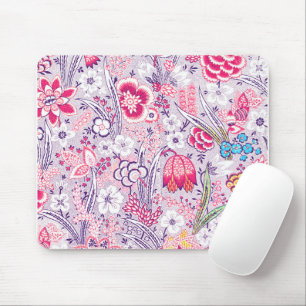 Lila und Rosa Mauspad im Vintage-Stil