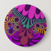 Lila und rosa Mod Button (Vorderseite)