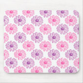 Lila und rosa Muster Mousepad (Vorne)