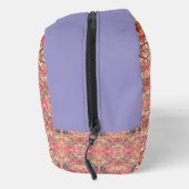 Lila und rosa Muster Waschbeutel (Rechts)