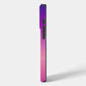 Lila und rosa Ober-Hintergrund Case-Mate iPhone Hülle (Rückseite / Links)