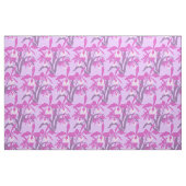 Lila und rosa Orchideengewebe Stoff (Fat Quarter (45,7 x 55,9 cm))
