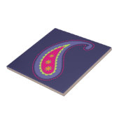 Lila und rosa Paisley Fliese (Seite)