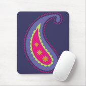 Lila und rosa Paisley Mousepad (Mit Mouse)