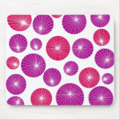 Lila und rosa Pinwheels Mousepad (Vorne)