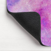 Lila und rosa Regenbogen Farbe Farbe Mousepad (Ecke)