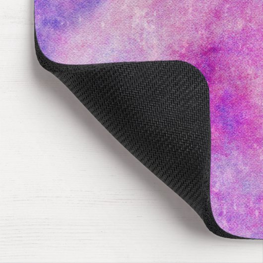 Lila und rosa Regenbogen Farbe Farbe Mousepad (Ecke)