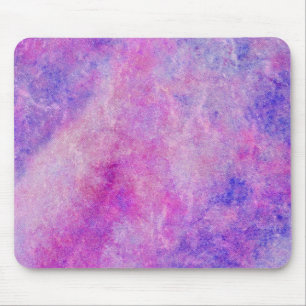 Lila und rosa Regenbogen-Wasserfarbenmalerei Mousepad