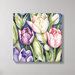 Lila und rosa Riesenspinner Leinwanddruck