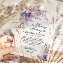 Lila und rosa Rose Blume Beileid