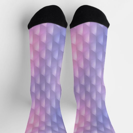 Lila und rosa socken (Oben)