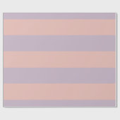 Lila und rosa Streifen Geschenkpapier (Flach)