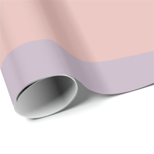 Lila und rosa Streifen Geschenkpapier (Rolleneckpunkt)