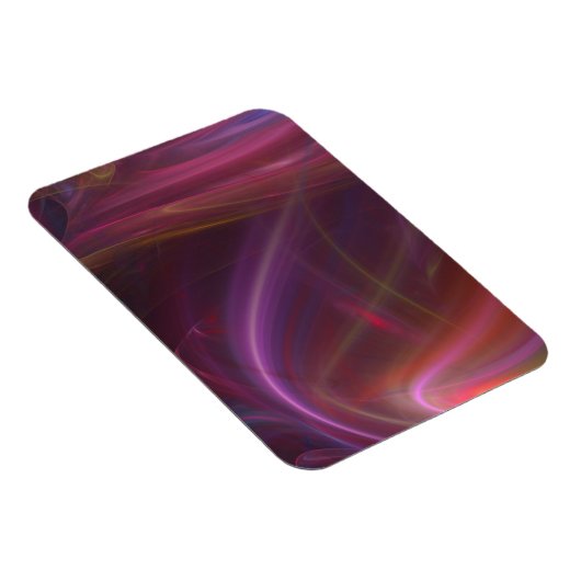 Lila und rosa Strömungen Magnet (Rechte Seite)