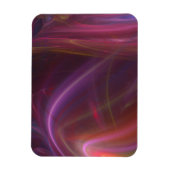 Lila und rosa Strömungen Magnet (Vertikal)
