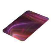 Lila und rosa Strömungen Magnet (Linke Seite)