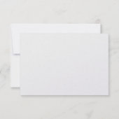 Lila und rosa Wasserfarbe Magnolia Vielen Dank Dankeskarte (Rückseite)