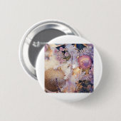 Lila und rosa Weihnachtsschmuck Button (Vorne & Hinten)