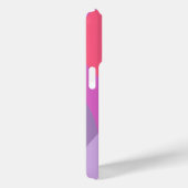 Lila und rosa Wellen Case-Mate iPhone Hülle (Rückseite / Rechts)