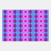 Lila und rosafarbene Wäsche- oder Schubladenverkle Geschenkpapier Set (Vorderseite)