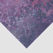 Lila und rote Grunge Seidenpapier (Detail)