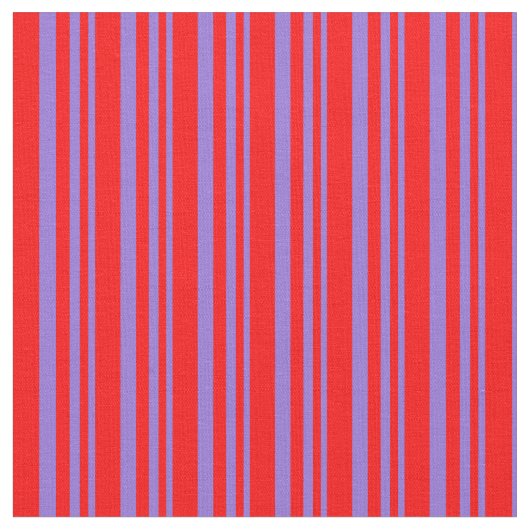 Lila und rote Streifen Stoff (Nahaufnahme)