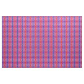 Lila und rotes, romantisches Herzmuster Stoff (Yard (91,4 cm))
