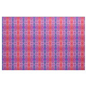 Lila und rotes, romantisches Herzmuster Stoff (Fat Quarter (45,7 x 55,9 cm))