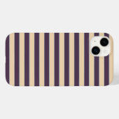 Lila und rötlich-rosa Streifen Case-Mate iPhone Hülle (Rückseite (Horizontal))