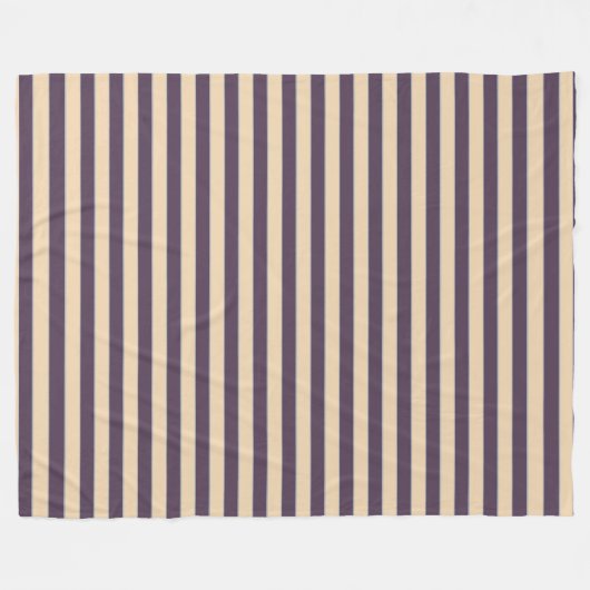 Lila und rötlich-rosa Streifen Fleecedecke (Vorderseite (Horizontal))