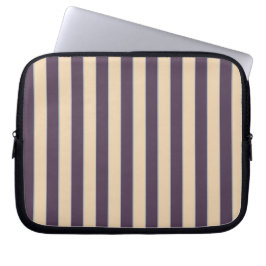Lila und rötlich-rosa Streifen Laptopschutzhülle