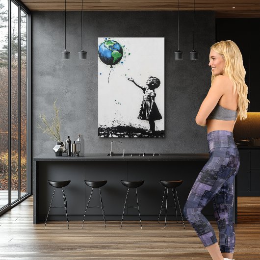 Lila- und Schwarz-Denim-Patchwork für benutzerdefi Capri Leggings