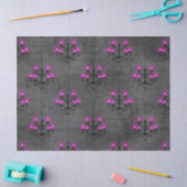 Lila und schwarz-gotisches Kronleuchter Seidenpapier (Basteln)